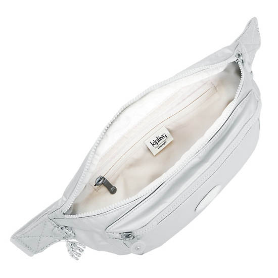 Sacs Kipling Yasemina Extra Large Metallic Taille Pack Argent | FR 1042CT